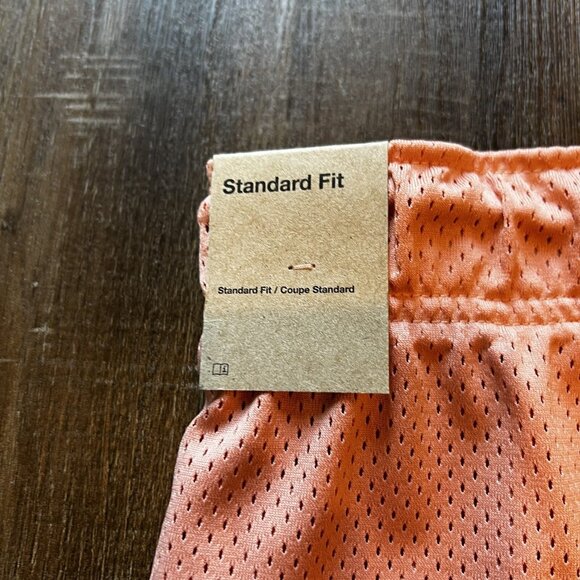 Jordan Shorts XL Mens Essentials Mesh Pink Peach $55 - Picture 7 of 11